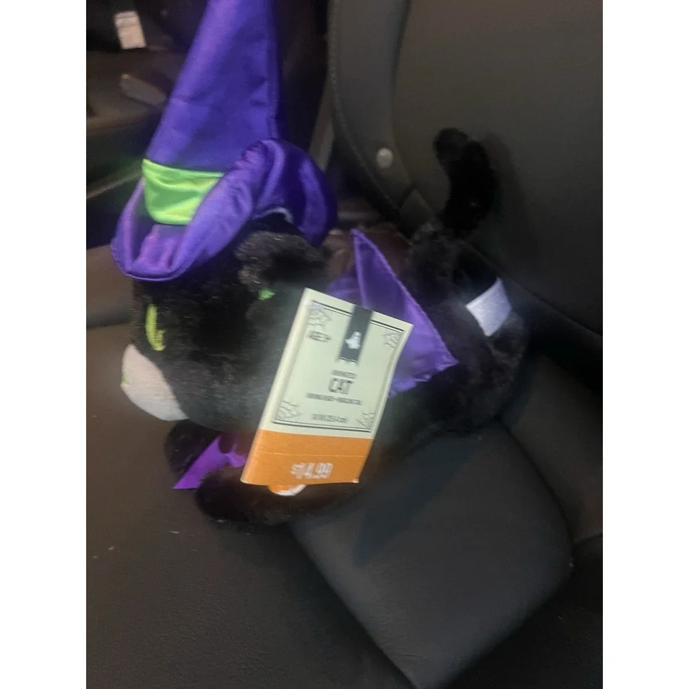 NEW With Tags. Halloween Animated Black Cat Sings I Put A Spell On You Spooky‎